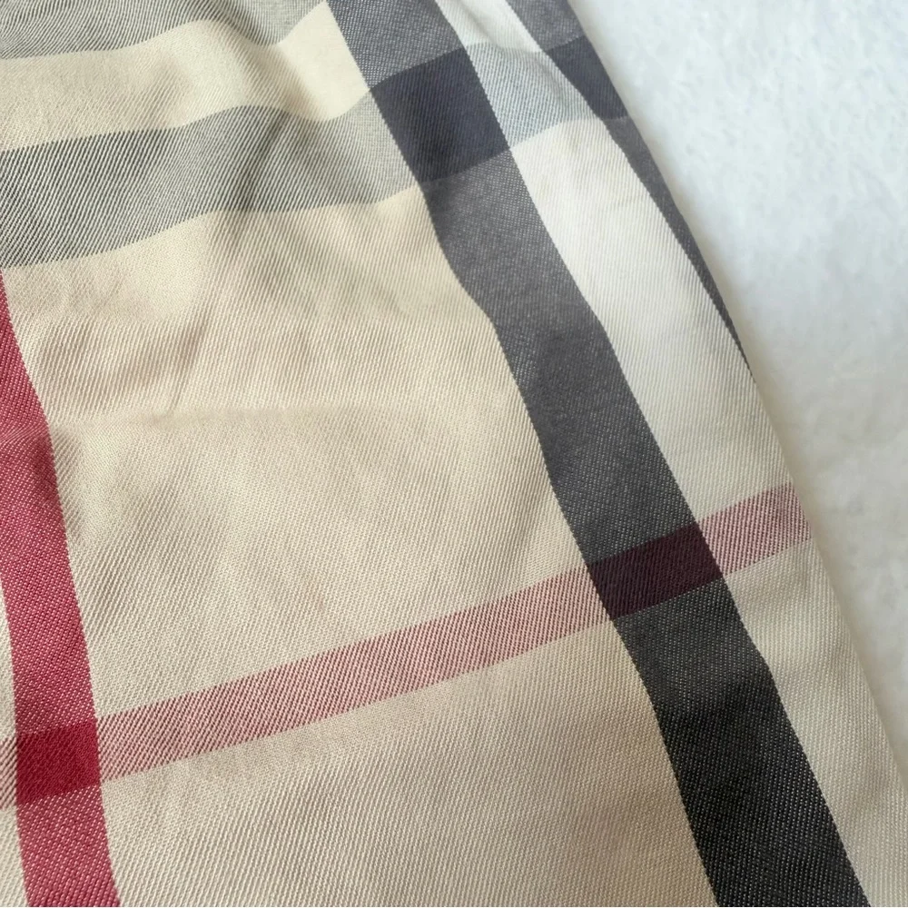 Burberry baby boy infant 12m shorts Half pants Nova Check newborn bottoms beige